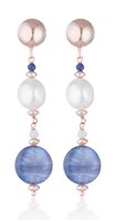 Orecchini Lelune Donna Nuova Blanche in Argento Perla LGEA352 - LGEA352